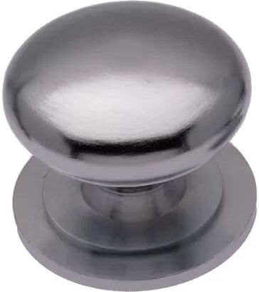 17 Stories Iraan Mushroom Knob (Set of 6) 17 Stories Finish: Satin Chrome, Knob Diameter: 5cm  - Size: 100cm H x 70cm W x 3cm D 17 Stories Iraan Mushroom Knob (Set of 6) 17 Stories Finish: Satin Chrome, Knob Diameter: 5cm  - Size: 100cm H x 70cm W x 3cm D