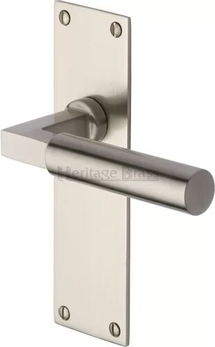 Heritage Brass Bauhaus Door Handle Heritage Brass  - Size: 10cm W X 10cm D