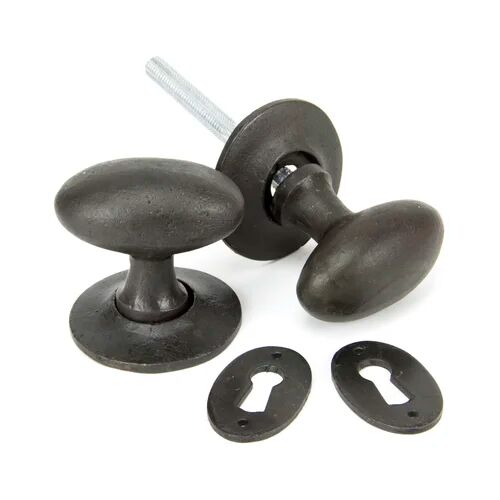 From The Anvil Interior Mortise Door Knob From The Anvil Finish: Pewter Patina