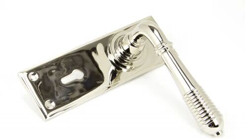 From The Anvil Interior Mortise Door Handle Kit From The Anvil Finish: Polished Nickel  - Size: 15cm H X 14cm W X 7cm D From The Anvil Interior Mortise Door Handle Kit From The Anvil Finish: Polished Nickel  - Size: 15cm H X 14cm W X 7cm D