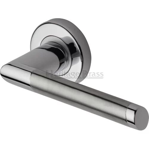 Heritage Brass Passage Door Handle Heritage Brass Finish: Apollo  - Size: 27cm H X 7cm W X 7cm D