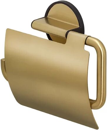 Tiger Tune Wall Mounted Toilet Roll Holder Tiger Finish: Brass Brushed 1cm H X 10cm W X 11cm D