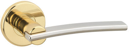 Urfic Hampstead Passage Door Handle Urfic Finish: Polished Brass  - Size: 90cm H X 110cm W X 40cm D Urfic Hampstead Passage Door Handle Urfic Finish: Polished Brass  - Size: 90cm H X 110cm W X 40cm D