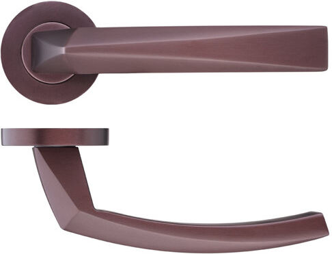 LPD Doors Hercules Passage Door Handle Kit LPD Doors Finish: Rose Bronze  - Size: 198cm H x 76.2cm W x 3.5cm D LPD Doors Hercules Passage Door Handle Kit LPD Doors Finish: Rose Bronze  - Size: 198cm H x 76.2cm W x 3.5cm D