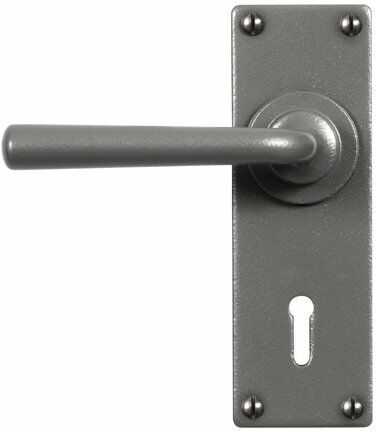 Stonebridge Padstow Interior Mortise Door Handle Stonebridge Finish: Satin Steel  - Size: 15cm H X 88cm W X 88cm D Stonebridge Padstow Interior Mortise Door Handle Stonebridge Finish: Satin Steel  - Size: 15cm H X 88cm W X 88cm D