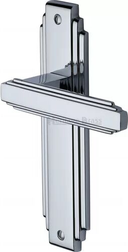 Heritage Brass Astoria Passage Door Handle Heritage Brass Finish: Polished Chrome 18cm H X 5cm W Heritage Brass Astoria Passage Door Handle Heritage Brass Finish: Polished Chrome 18cm H X 5cm W