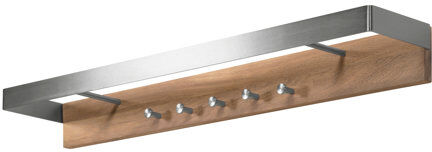 Brayden Studio Haralson Wall Mounted Coat Rack Brayden Studio  - Size: 29cm H X 23cm W X 15cm D Brayden Studio Haralson Wall Mounted Coat Rack Brayden Studio  - Size: 29cm H X 23cm W X 15cm D