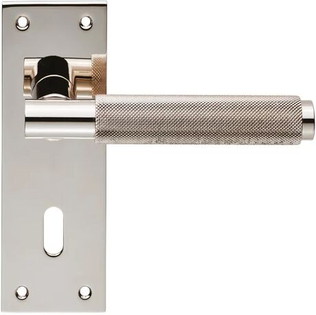 Symple Stuff Charmaine Door Handle Symple Stuff Finish: Polished Nickel 54cm H X 35cm W X 35cm D