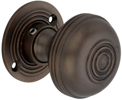 SPIRA BRASS Bloxwich Interior Mortise Door Knob SPIRA BRASS Finish: Bronze 1981mm H x 686mm W x 35mm D SPIRA BRASS Bloxwich Interior Mortise Door Knob SPIRA BRASS Finish: Bronze 1981mm H x 686mm W x 35mm D