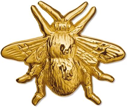 Bloomsbury Market Harpa Novelty Bee Knob Bloomsbury Market  - Size: 229 x 229 cm Bloomsbury Market Harpa Novelty Bee Knob Bloomsbury Market  - Size: 229 x 229 cm