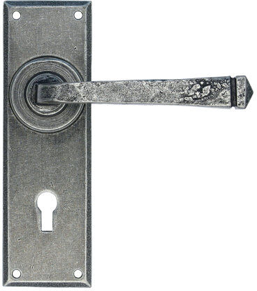 From The Anvil Avon Interior Mortise Door Handle From The Anvil Finish: Pewter Patina From The Anvil Avon Interior Mortise Door Handle From The Anvil Finish: Pewter Patina