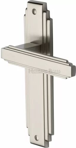 Heritage Brass Astoria Passage Door Handle Heritage Brass Finish: Satin Nickel