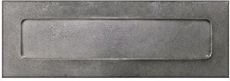 Symple Stuff Genuine Letter Plate Symple Stuff  - Size: 36cm H x 28cm W Symple Stuff Genuine Letter Plate Symple Stuff  - Size: 36cm H x 28cm W