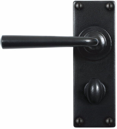 Stonebridge Padstow Privacy Door Handle Stonebridge Finish: Flat Black  - Size: Small Stonebridge Padstow Privacy Door Handle Stonebridge Finish: Flat Black  - Size: Small
