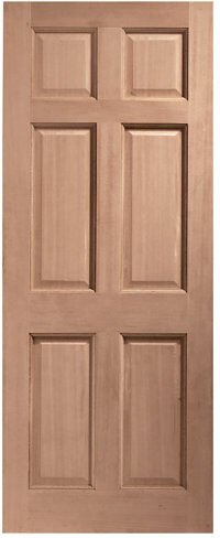 XL Joinery Colonial Wood Front Entry Door Unfinished XL Joinery Door Size: 1981mm H x 762mm W x 44mm D  - Size: 198cm H X 76cm W X 44cm D XL Joinery Colonial Wood Front Entry Door Unfinished XL Joinery Door Size: 1981mm H x 762mm W x 44mm D  - Size: 198cm H X 76cm W X 44cm D