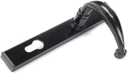 From The Anvil Interior Mortise Door Handle From The Anvil Finish: Black Oversized