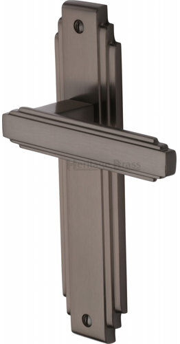 Heritage Brass Astoria Passage Door Handle Heritage Brass Finish: Matt Bronze 33cm W Heritage Brass Astoria Passage Door Handle Heritage Brass Finish: Matt Bronze 33cm W