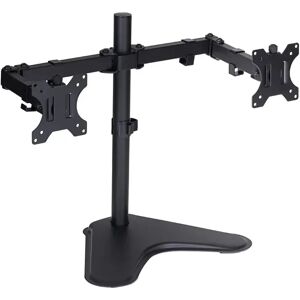 Symple Stuff Dual Swing Arm Desk Monitor Mount Free Standing Base 19