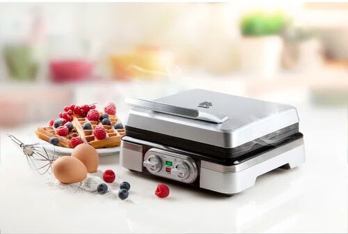 Domo Waffle Maker Domo  - Size: 15cm H X 50cm W X 33cm D Domo Waffle Maker Domo  - Size: 15cm H X 50cm W X 33cm D