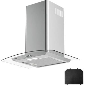 Belfry Kitchen Newbill 59.5cm Convertible Wall Mount Cooker Hood gray 99.5 H x 59.5 W x 40.0 D cm