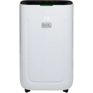 Black and Decker BLACK+DECKER 20L Smart Dehumidifier, 4 Modes, Quiet, 6.5L Water Tank, 24 Hour Timer, White 57.0 H x 34.0 W x 24.0 D cm