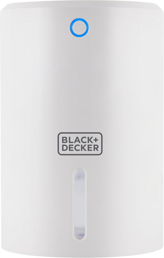 Black and Decker 900ml Portable Mini Dehumidifier, White White 21.7cm H X 14.5cm W X 14.5cm D