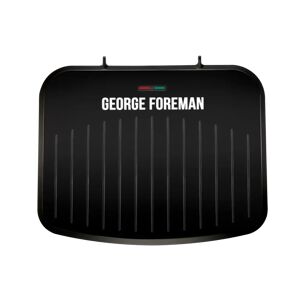 George Foreman Medium Fit Grill gray 6.4 H x 35.0 W x 25.4 D cm