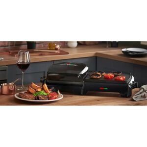 George Foreman Grill and Griddle gray 13.3 H x 31.7 W x 57.4 D cm