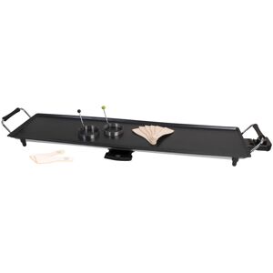 Garmin Electric Teppanyaki Grill Black 90cm W X 26cm D Garmin Electric Teppanyaki Grill Black 90cm W X 26cm D