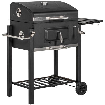 Dakota Fields Iona 113cm W Charcoal Grill Matte Black 55cm W Dakota Fields Iona 113cm W Charcoal Grill Matte Black 55cm W