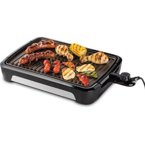 George Foreman Smokeless BBQ Grill gray 7.5 H x 57.5 W x 33.5 D cm