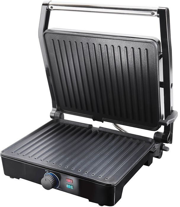 Garmin Quest Non Stick Electric Grill with Lid Black