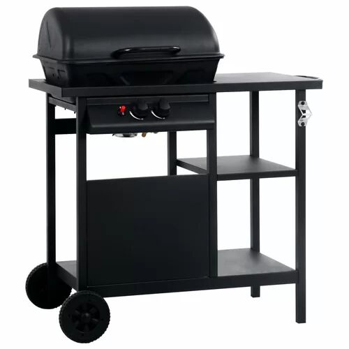Symple Stuff 92cm Theriot 2-Burner Liquid Propane Barbecue Grill Symple Stuff  - Size: One Size