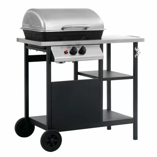 Symple Stuff 33cm Turnbull 2-Burner Liquid Propane Barbecue Grill Symple Stuff  - Size: 208cm H x 200cm W x 62cm D Symple Stuff 33cm Turnbull 2-Burner Liquid Propane Barbecue Grill Symple Stuff  - Size: 208cm H x 200cm W x 62cm D