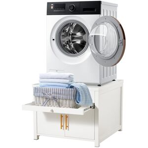 YODOLLA 700 Lbs Capacity Washer Laundry Dryer Pedestal White 58.4cm H X 73.6cm W X 73.6cm D YODOLLA 700 Lbs Capacity Washer Laundry Dryer Pedestal White 58.4cm H X 73.6cm W X 73.6cm D