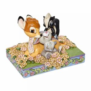 Disney Traditions Childhood Friends (Bambi And Friends) gray 10.0 H x 8.5 W x 12.5 D cm
