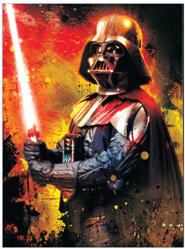 Star Wars 'Star Wars-Vader' by Star Wars Graphic Art Star Wars  - Size: Mini (Under 40cm High) Star Wars 'Star Wars-Vader' by Star Wars Graphic Art Star Wars  - Size: Mini (Under 40cm High)