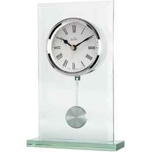 Acctim Analog Metal Quartz in Clear/Silver gray 22.1 H x 14.0 W x 4.7 D cm