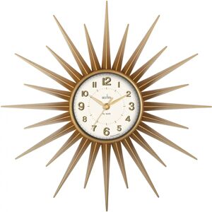 Acctim Stella 43cm Wall Clock yellow 43.0 H x 43.0 W x 4.0 D cm