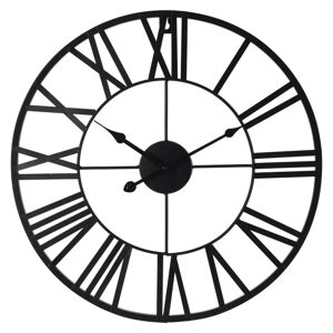 Borough Wharf Launcelot 47cm Wall Clock black 47.0 H x 47.0 W x 4.2 D cm