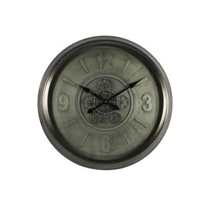 Borough Wharf Oversized Zelda 63cm Wall Clock gray 63.0 H x 63.0 W x 8.5 D cm