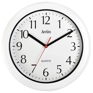 Acctim 30cm Wall Clock white 30.0 H x 30.0 W x 4.8 D cm