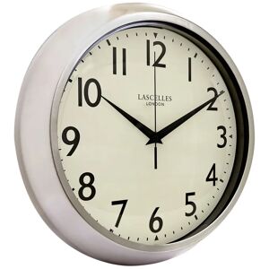 Roger Lascelles Clocks 30cm Deco Wall Clock gray 30.0 H x 30.0 W cm