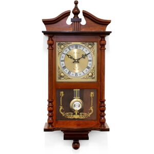 Acctim Westbury RC Pendulum 29cm Wall Clock black/brown 62.2 H x 29.4 W x 11.3 D cm