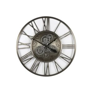 Borough Wharf Oversized Rufus 80cm Wall Clock brown 80.0 H x 80.0 W x 8.0 D cm