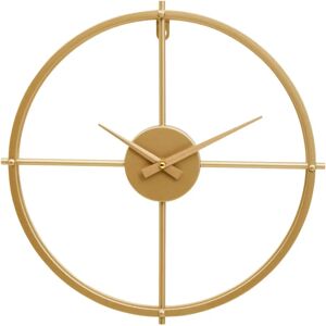 Borough Wharf Kilyan 40cm Wall Clock yellow 40.0 H x 40.0 W x 5.0 D cm