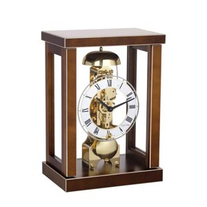 Hermle Uhrenmanufaktur Analog Wood Mechanical Tabletop Clock brown 40.0 H x 40.0 W x 26.0 D cm