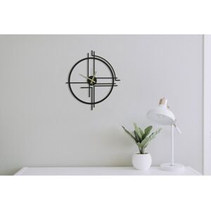 Ivy Bronx Shelstead Silent Wall Clock Black 70cm H x 70cm W x 1.50cm D Ivy Bronx Shelstead Silent Wall Clock Black 70cm H x 70cm W x 1.50cm D