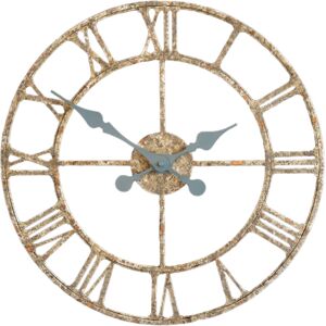Rio Manufahi 45cm Silent Wall Clock Cream 45cm W X 45cm H X 5cm D Rio Manufahi 45cm Silent Wall Clock Cream 45cm W X 45cm H X 5cm D