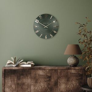 Gallery Direct Mulberry Wall Clock Auburn Green 30cm H x 30cm W x 3.50cm D Gallery Direct Mulberry Wall Clock Auburn Green 30cm H x 30cm W x 3.50cm D